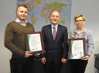 Oficjalne wręczenie Certyfikatów w siedzibie PZM Wimet